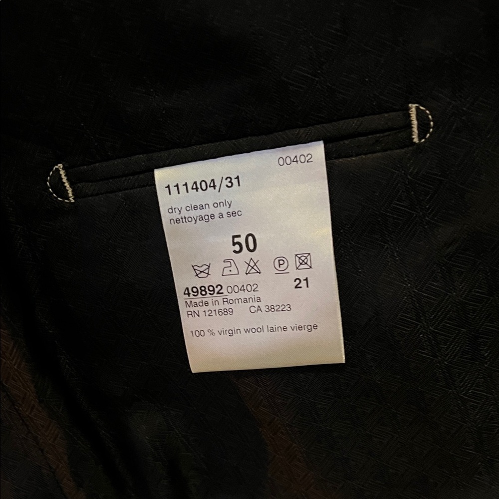 Classic Black Men's Suit - Picture 6 of 11
